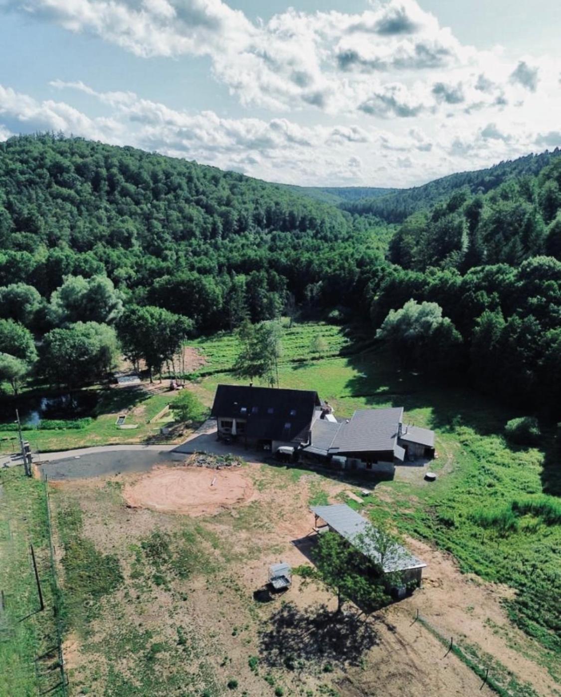 Maison D'Hotes En Pleine Nature Avec Chevaux Soucht Exterior foto